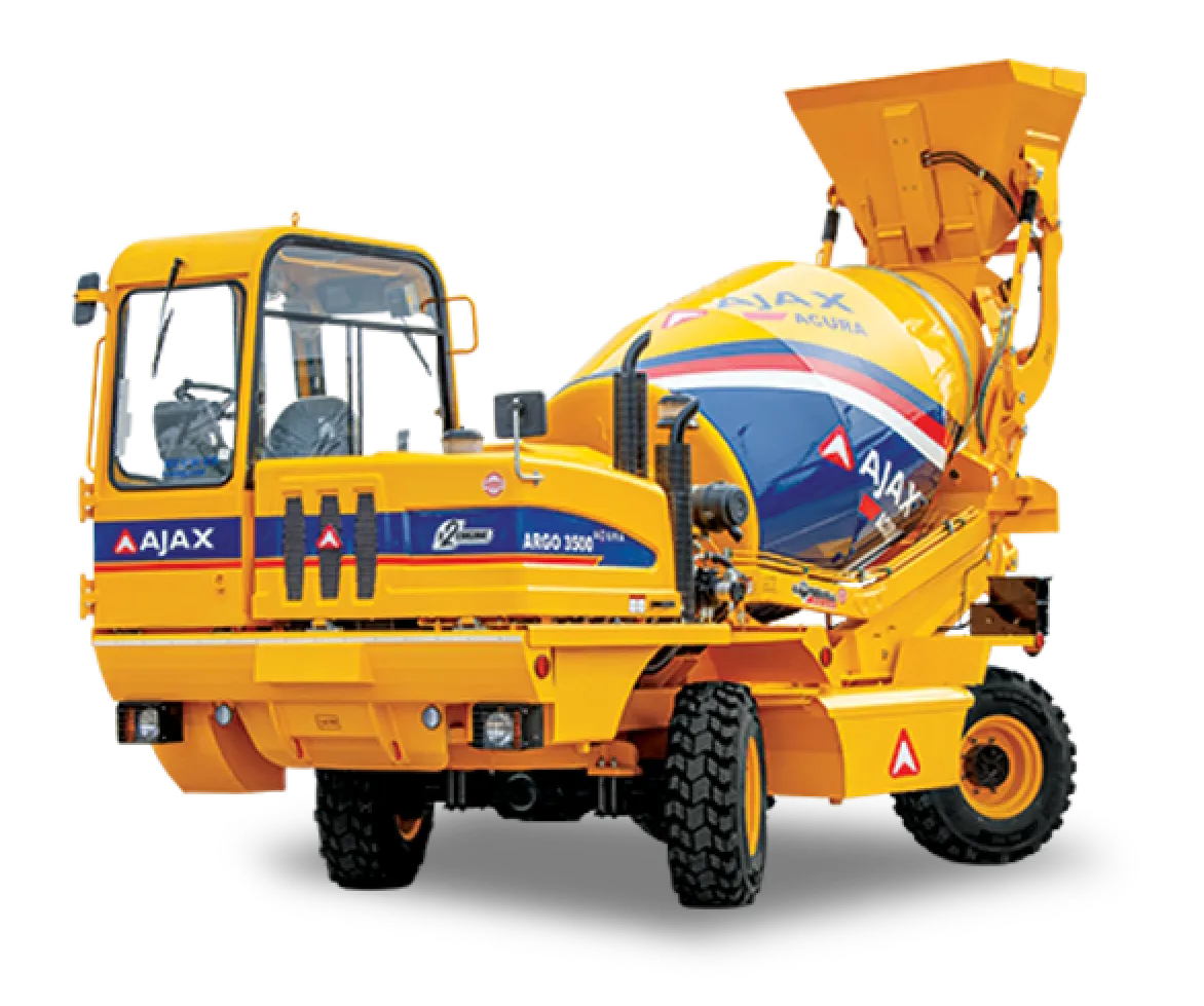 Self Loading Concrete Mixer